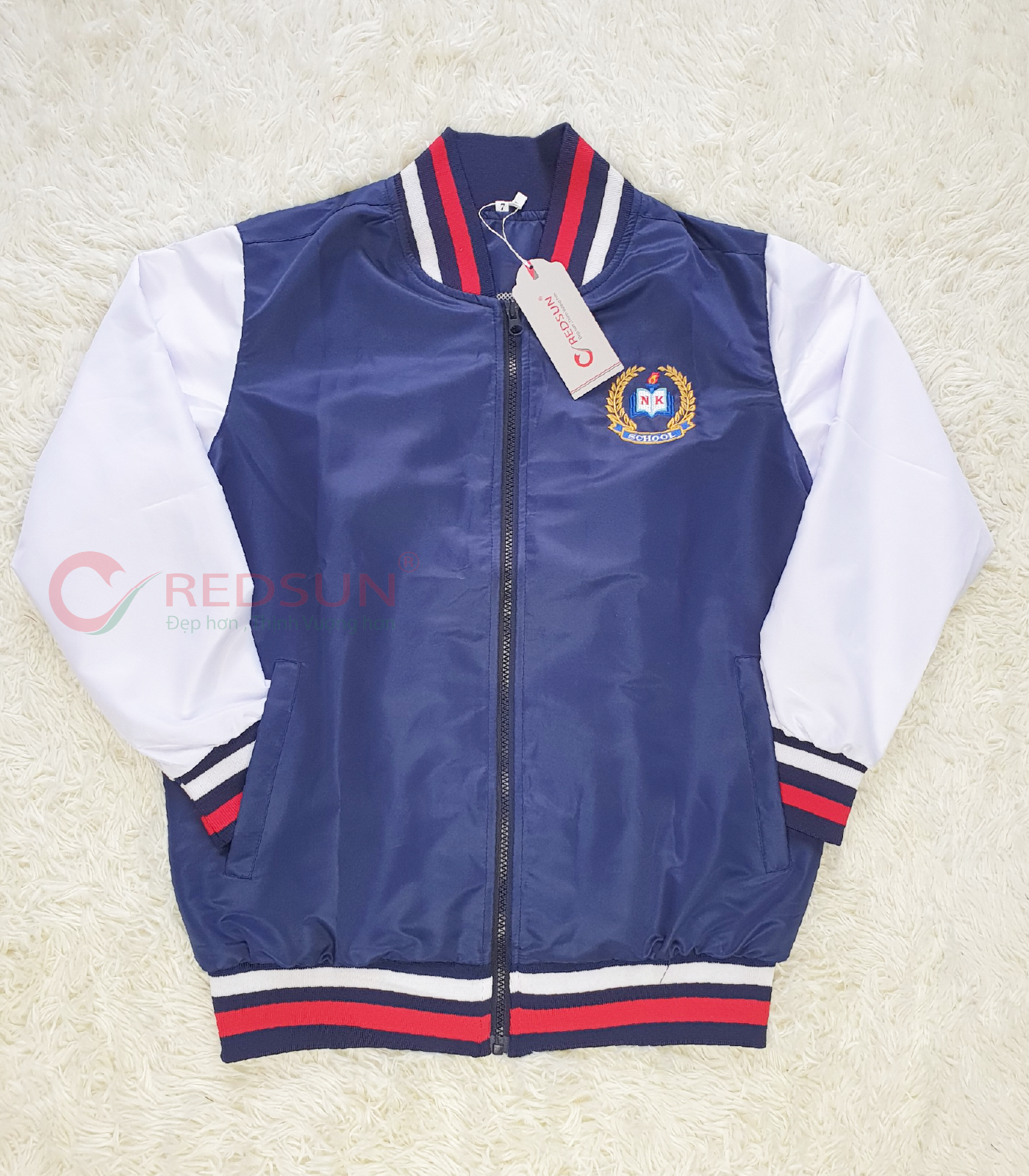 áo khoác đồng phục học sinh nguyễn khuyến