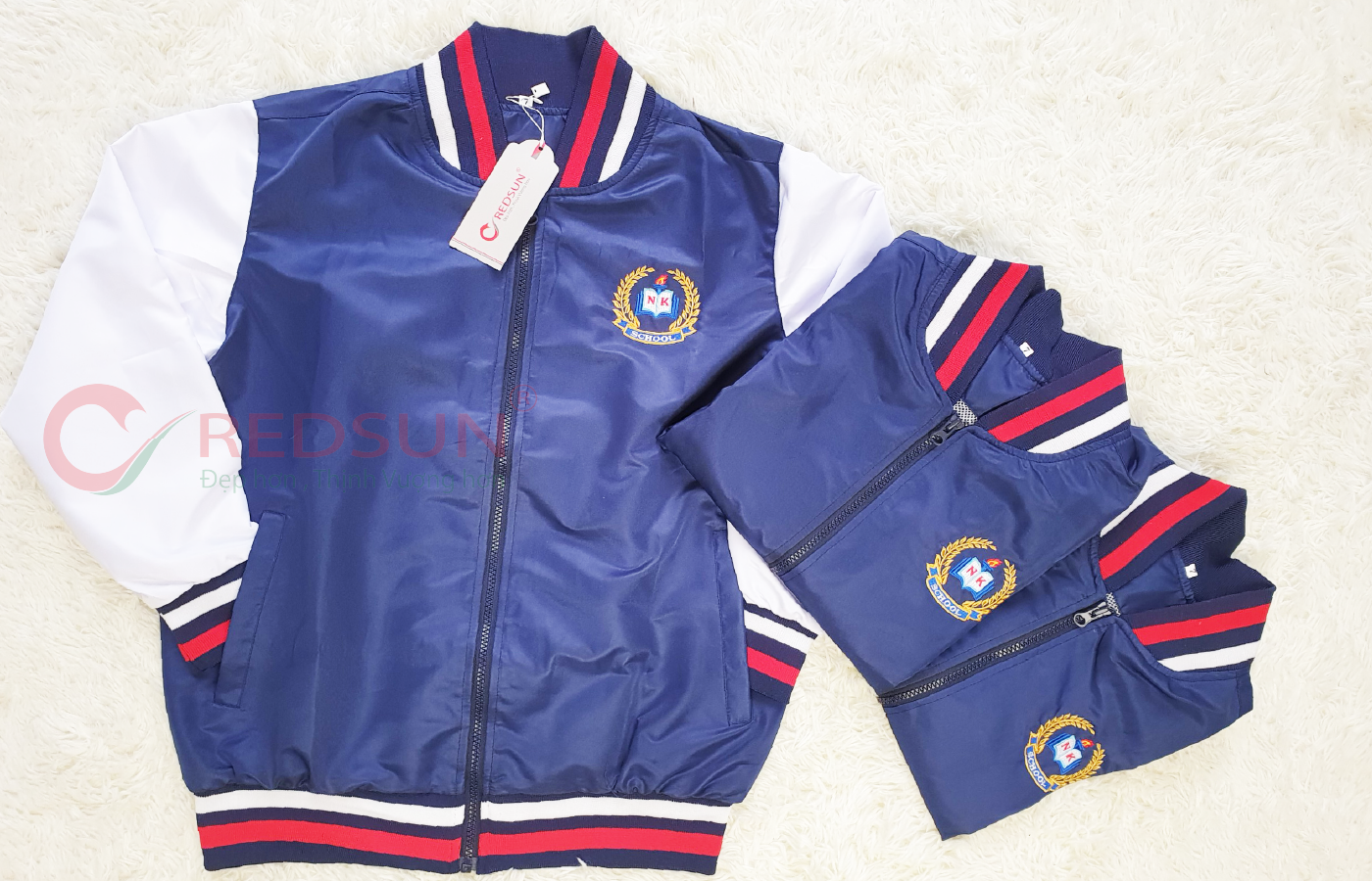 áo khoác đồng phục học sinh giá rẻ